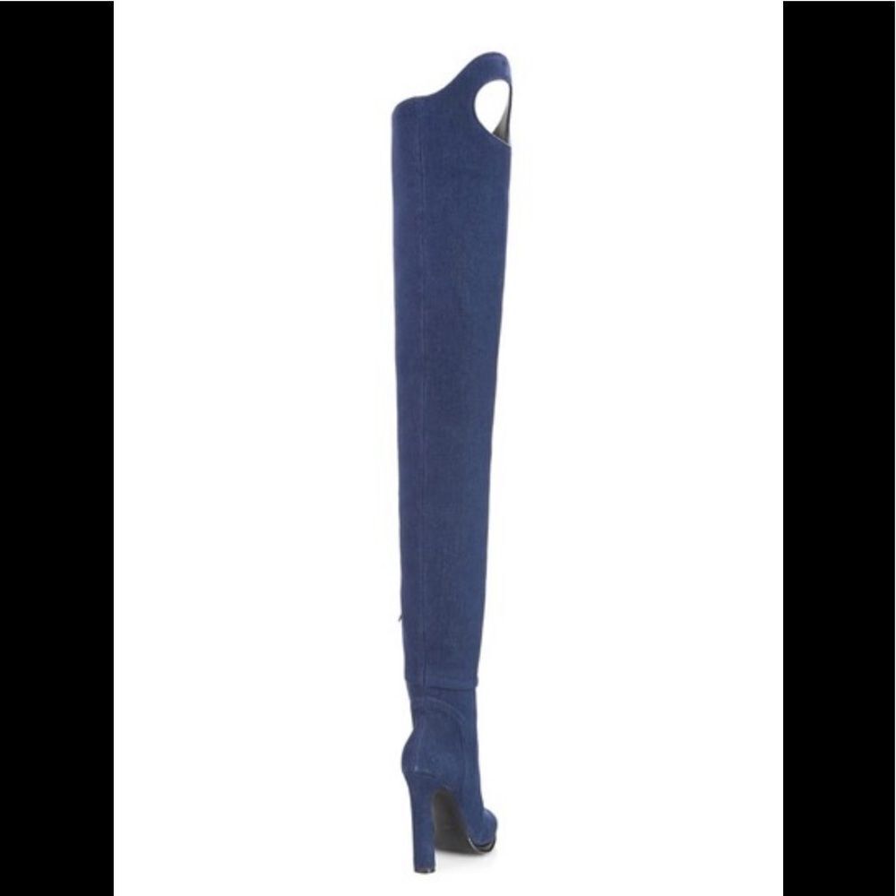 Burberry OTK Denim Boots - Picture 3 of 10